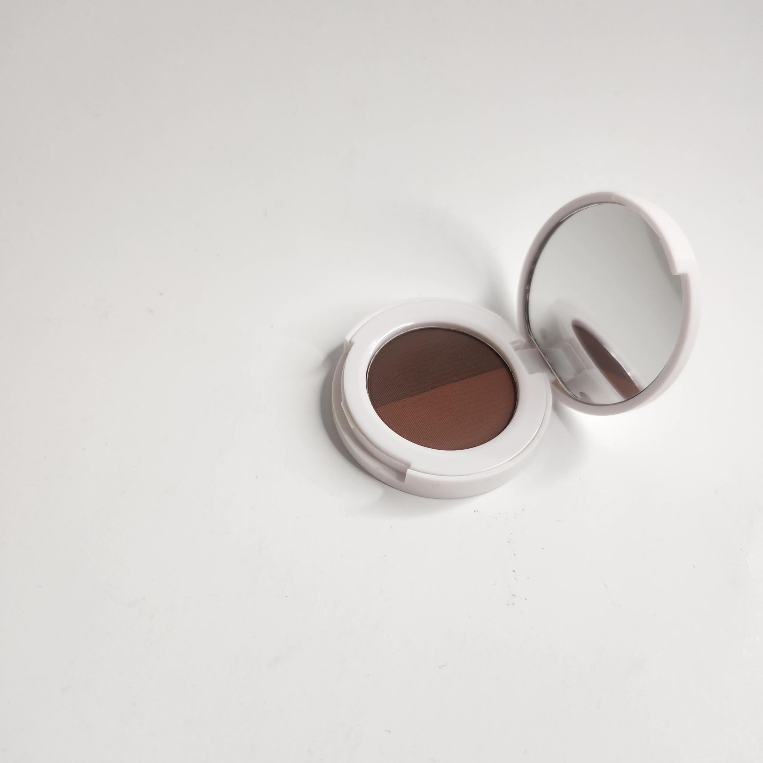 NIB BH Brow Duo Dual-Tone Brown Eyeshadow Palette Color AUBURN