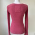 Vintage Pink Hollister Co Cable Knit Babydoll Sweater