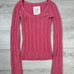 Vintage Pink Hollister Co Cable Knit Babydoll Sweater