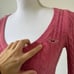 Vintage Pink Hollister Co Cable Knit Babydoll Sweater