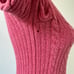 Vintage Pink Hollister Co Cable Knit Babydoll Sweater