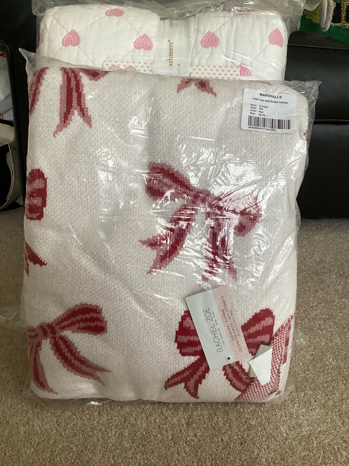 ❤️❤️rachel zoe bow blanket 5 star seller