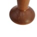 Pair of Vintage MCM Tiki Bar Wooden 6.5 Candlestick Holders