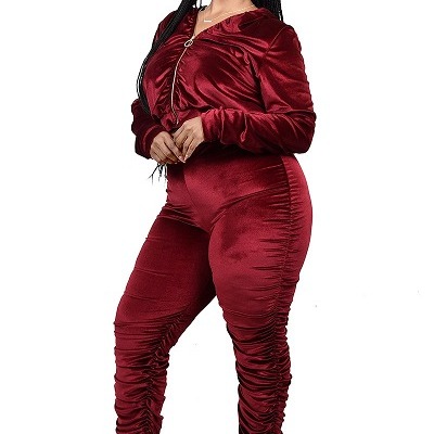 Velvet-Velour Track set *Plus
