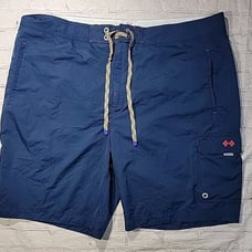 NWT Robert Graham X Alvarado Midnight Blue 4XL Board Shorts Swim Active Trunks