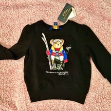 Girl Polo bear sweatshirt 2T