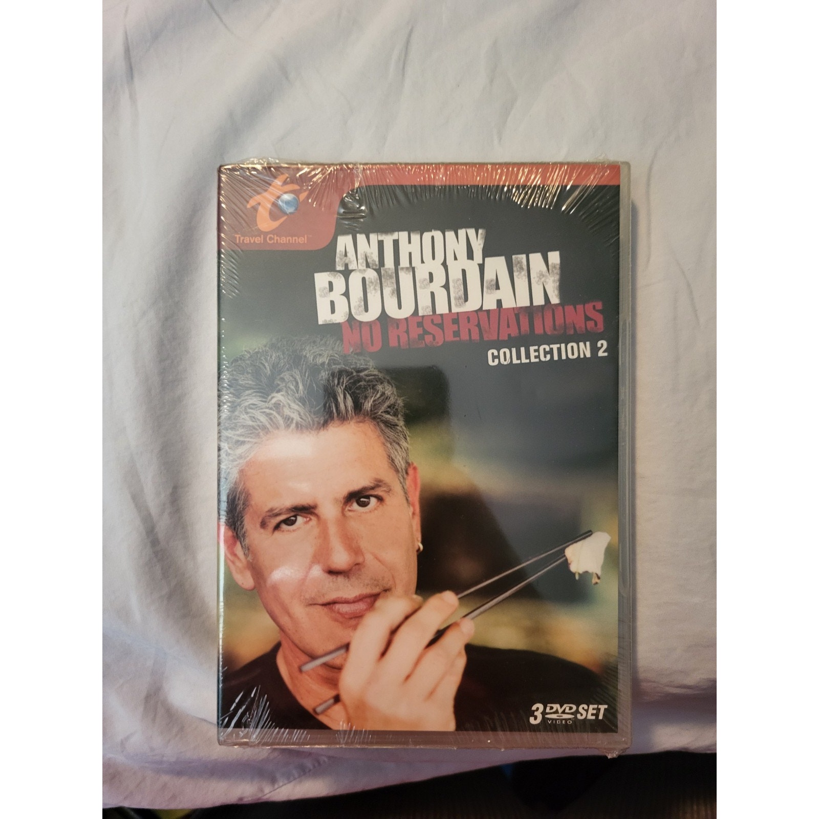 Anthony Bourdain: No Reservations - Season 2 (DVD, 2008, 3-Disc Set) New Sealed