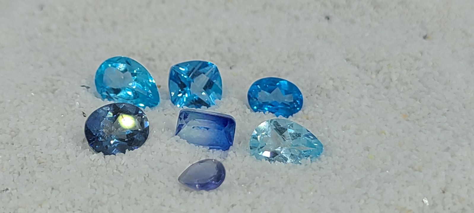 Blue gemstone