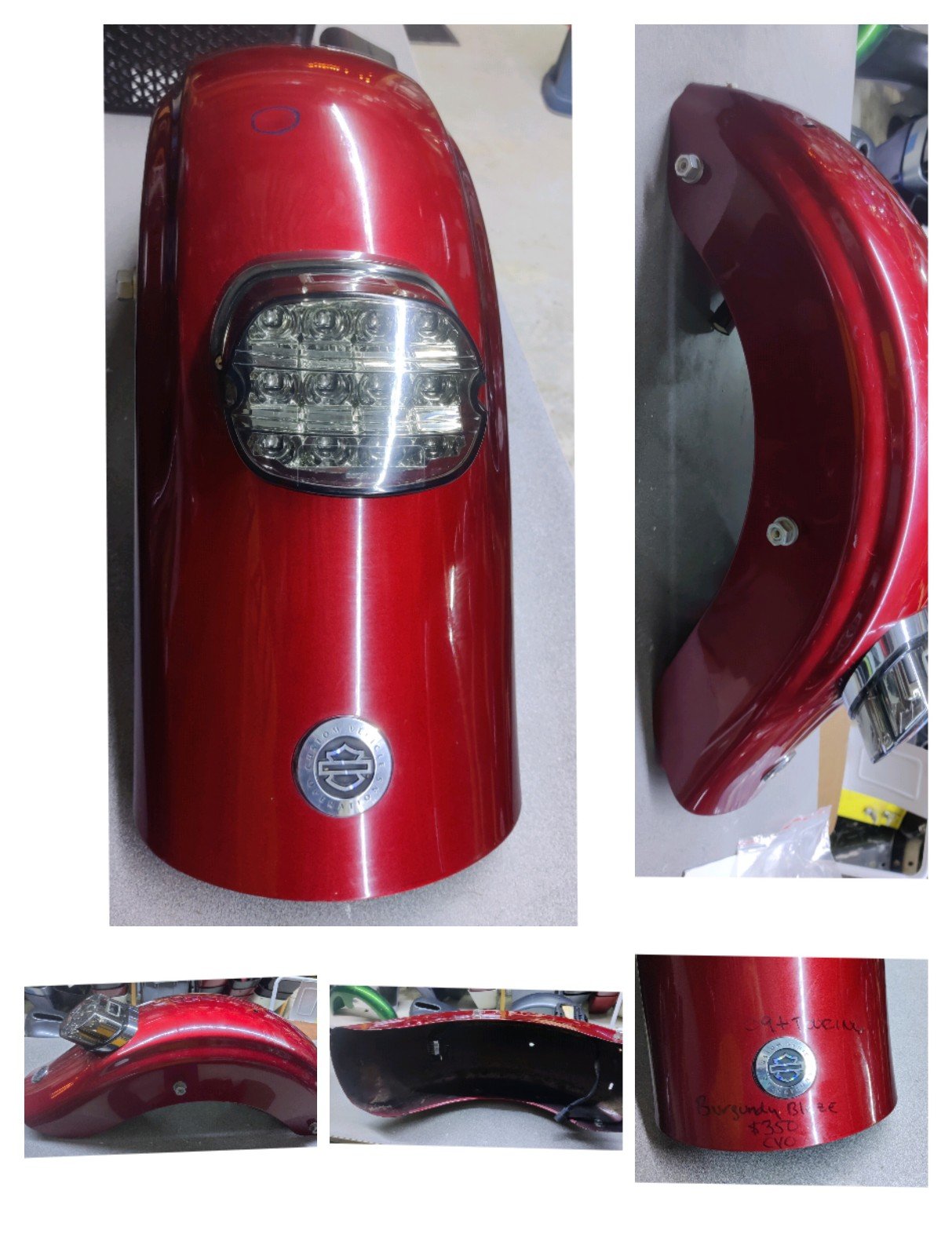 2009+ CVO Touring Harley Davidson Rear Fender