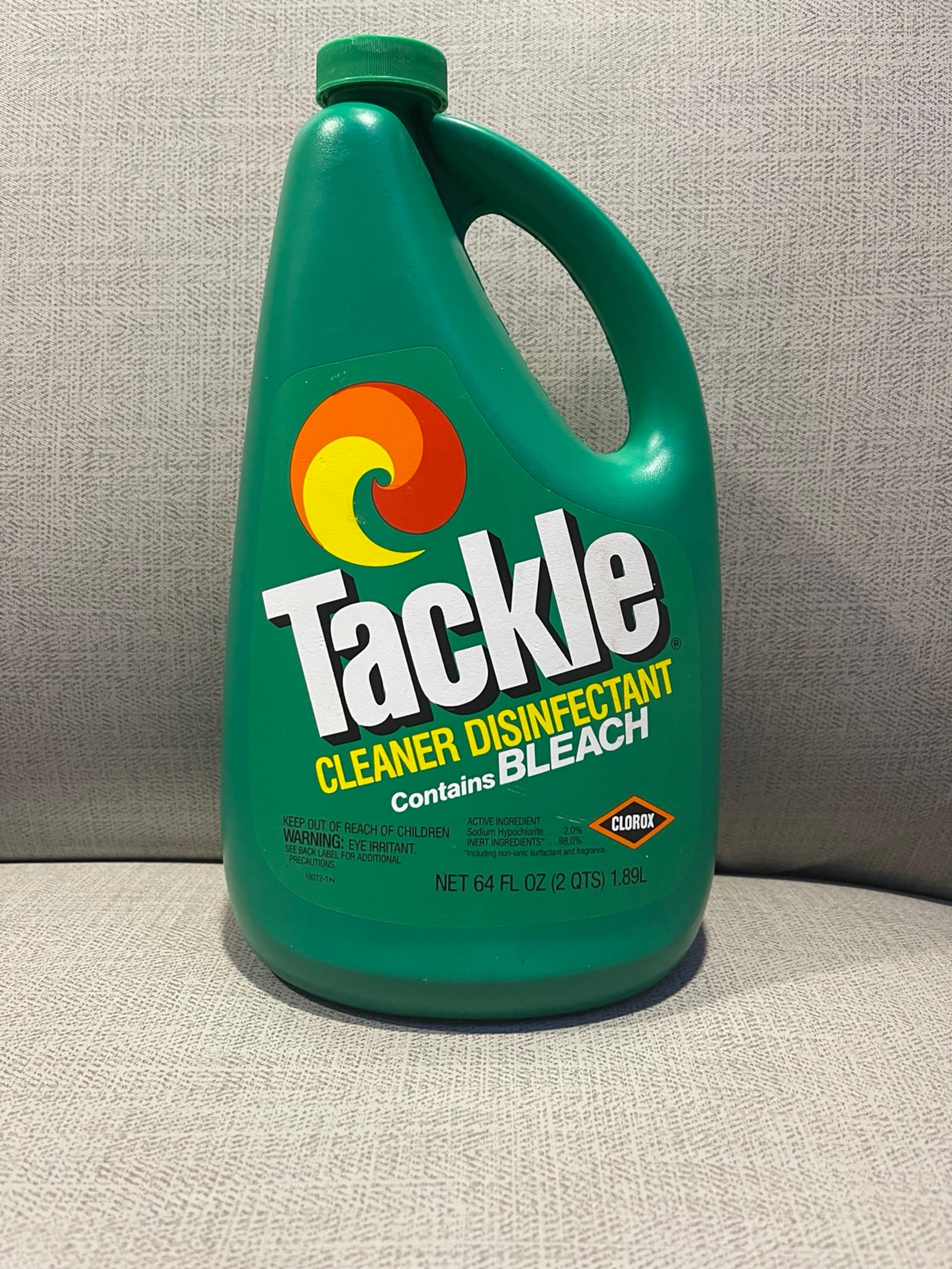 1986 discontinued Tackle cleaner disinfectant with bleach 64oz