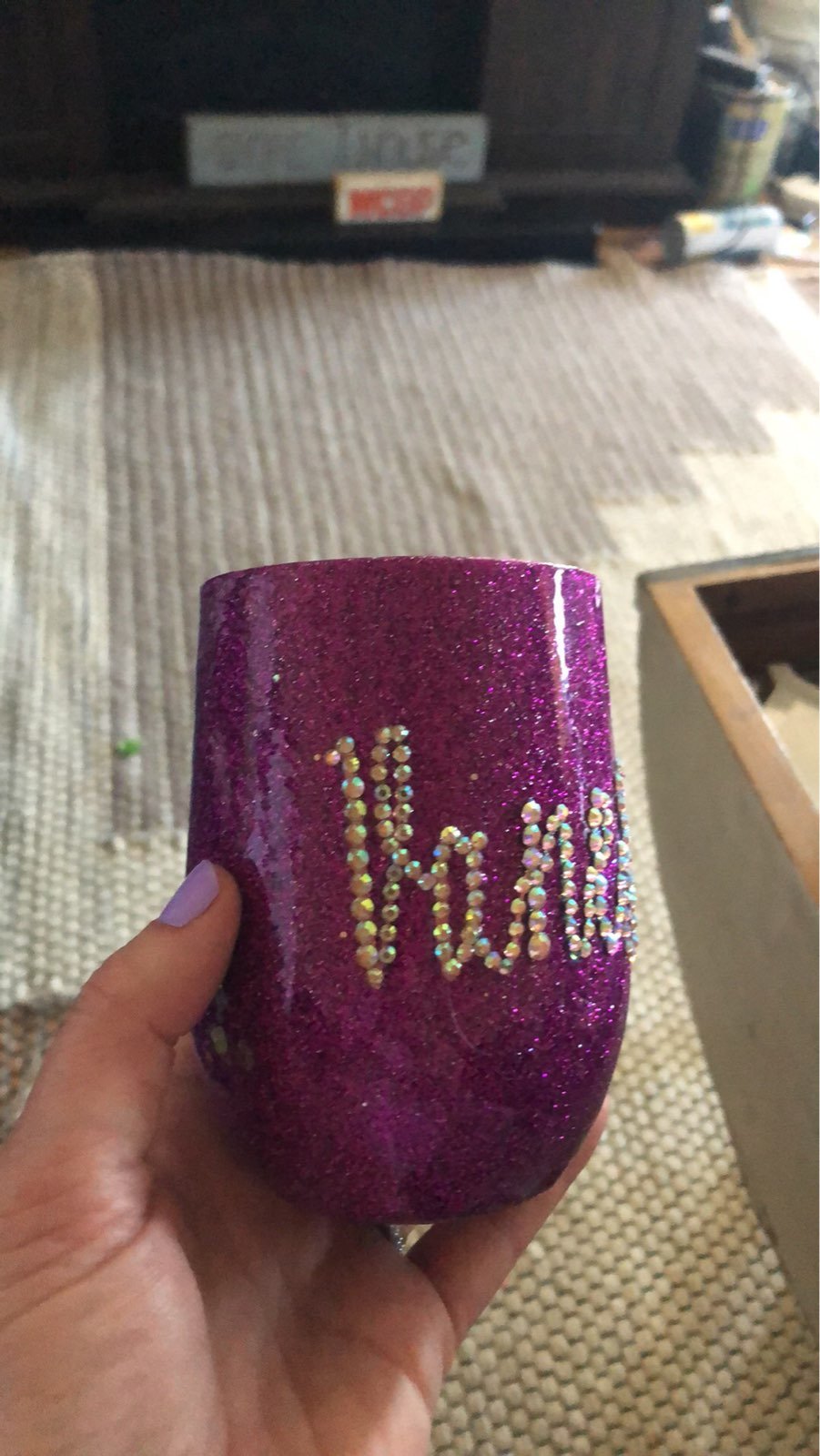 Wine tumbler and pen set