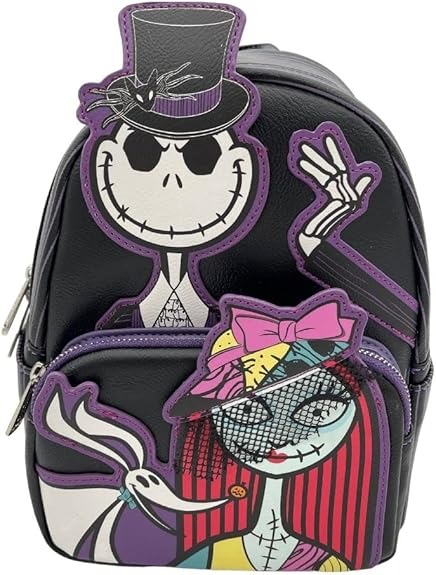 Loungefly Disney Nightmare Before Christmas Dapper Jack and Sally Cosplay