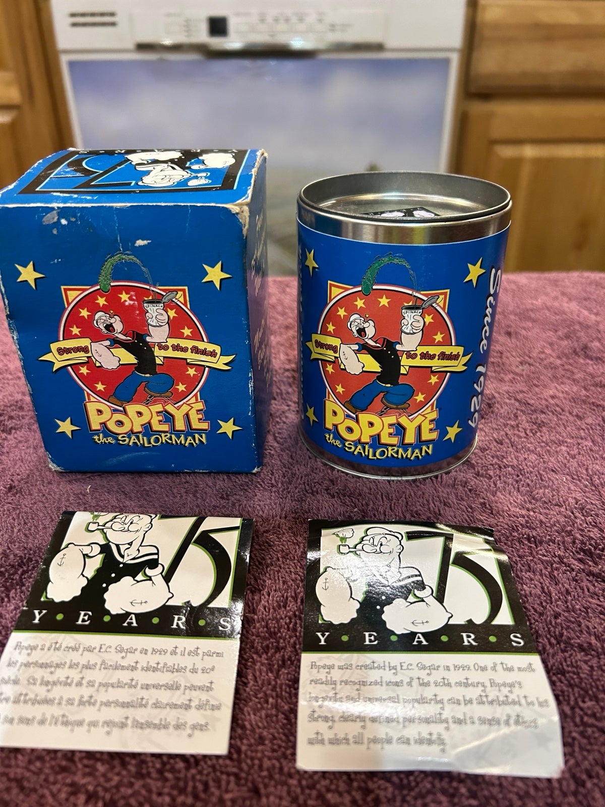Collectible Popeye watch
