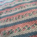 Vintage Handmade Pink Blue And White Baby Blanket Afghan EUC