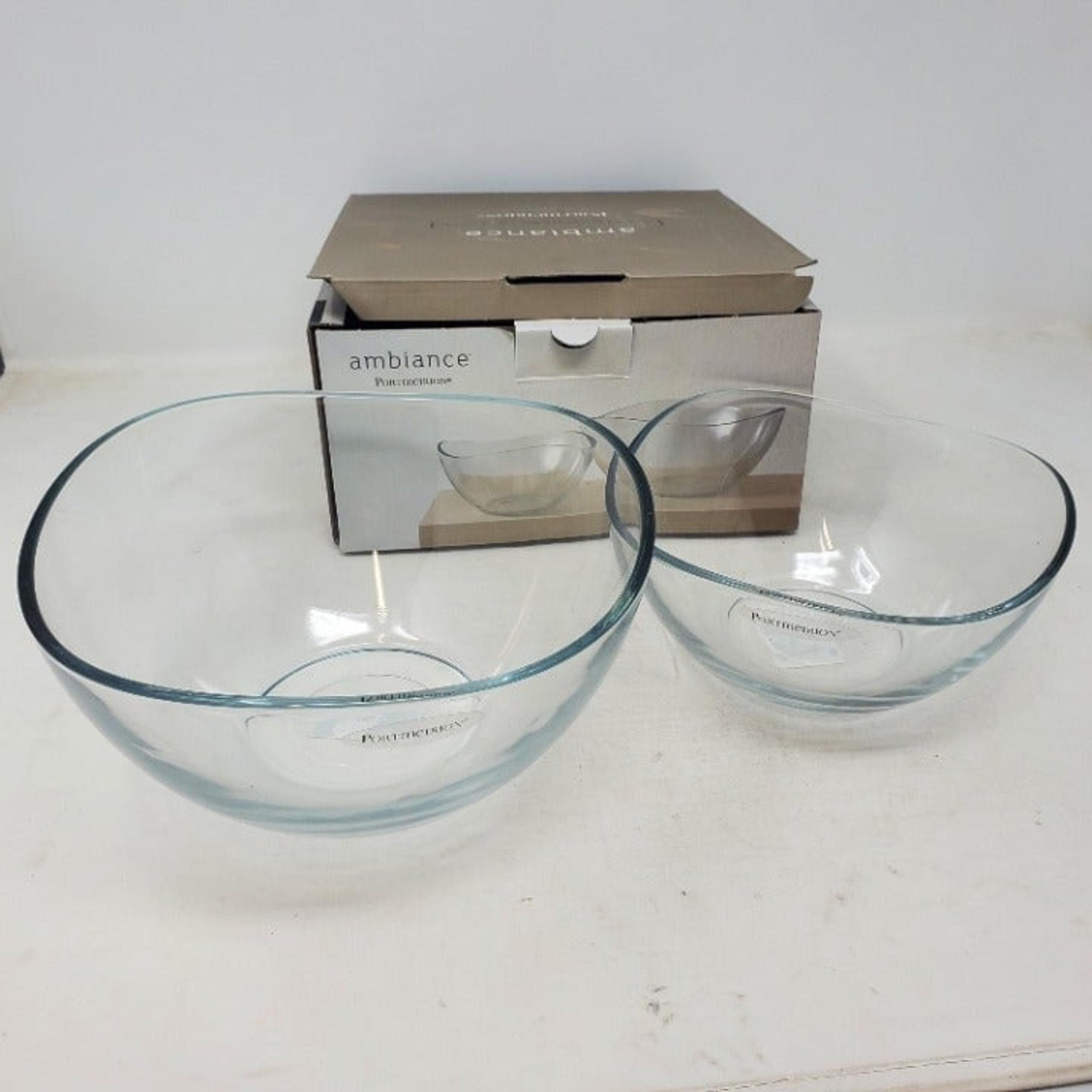 Portmeirion set of two bowls 8.25" and 6