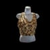 Fabletics Sports Bra Desert Leopard Size L