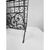 Vintage Black Wrought Iron Magazine Rack Record Album Books Holder Vintage 80s