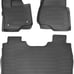 Floor Mats Floor Liners Fits Ford F150 2021 Double Row No Storage Box in The Rea
