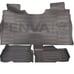 Floor Mats Floor Liners Fits Ford F150 2021 Double Row No Storage Box in The Rea