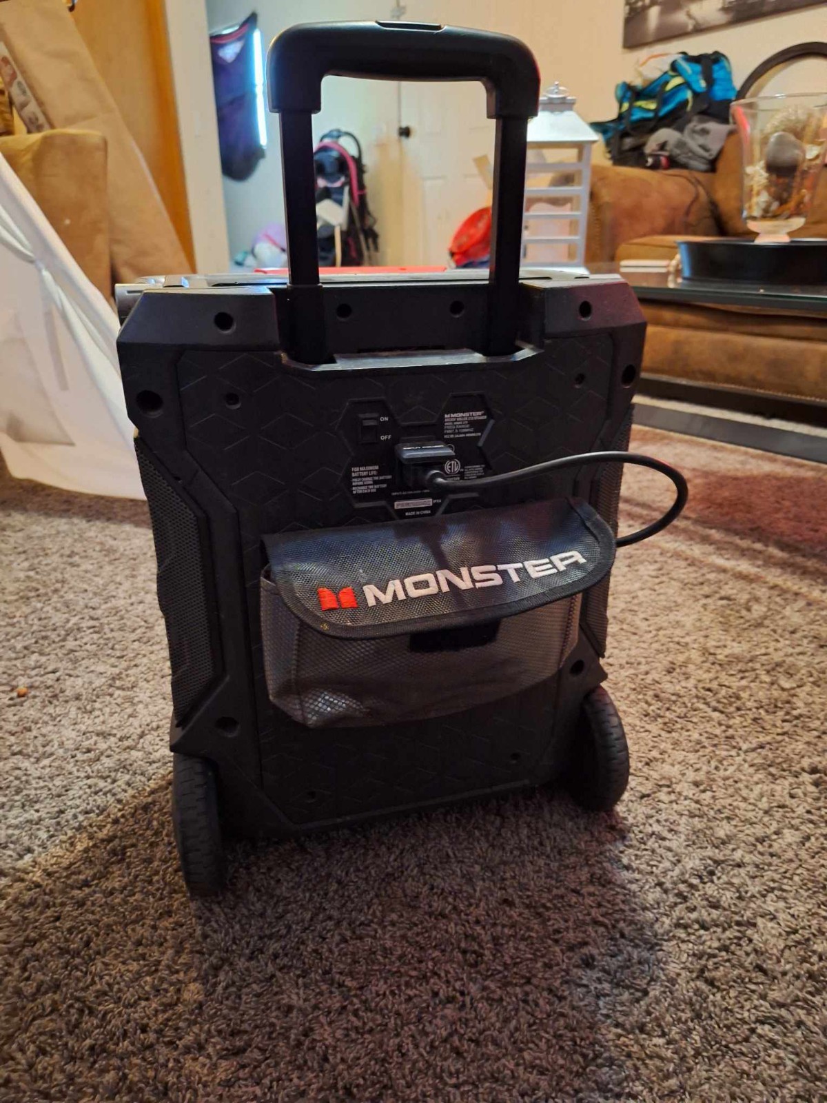 Monster portable speaker
