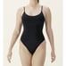 NWT Andie Women's The Amalfi Full Coverage One Piece AO290 Swimsuit Black Size M