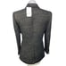 NEW Equipment Bodanne Black Gold Metallic Tweed Button Blazer Coat Jacket Size 6