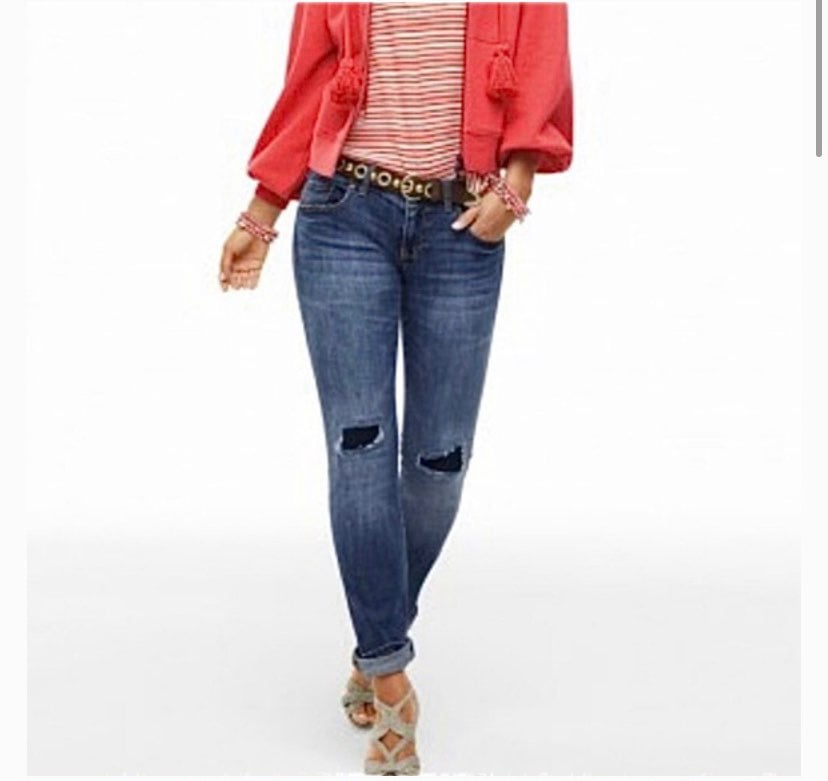 NWT CABI Slim Boyfriend Fit Jeans 4
