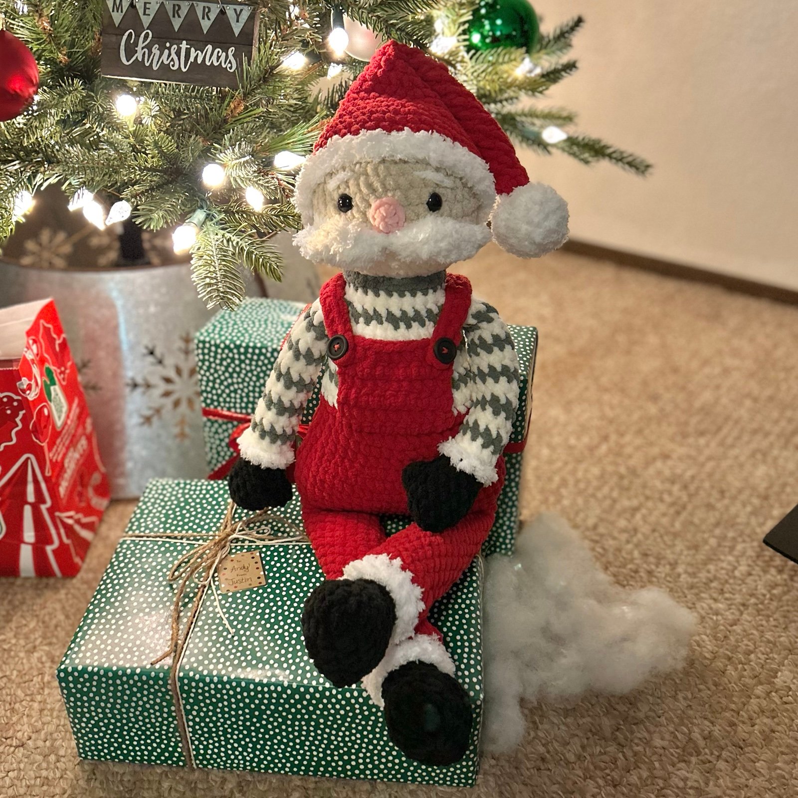READY TO SHIP | 26in Santa Claus Plush NEW