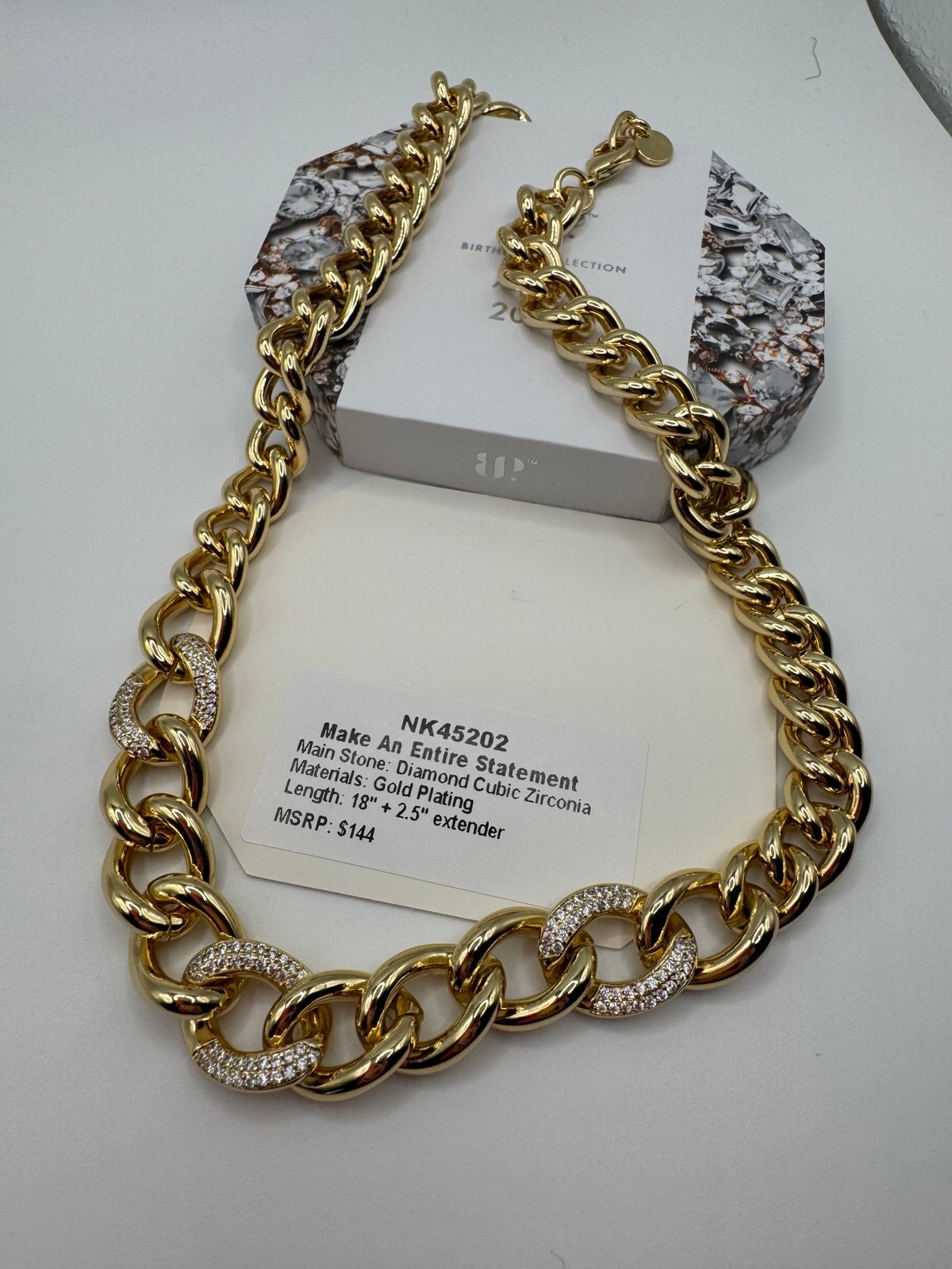 Bomb Party NK45202 ‘Make An Entire Statement’ April 2025 Necklace