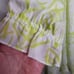 5X 28W Torrid Yellow Floral Empire Waist Gauze Skater Dress Lined Mini Stretch W