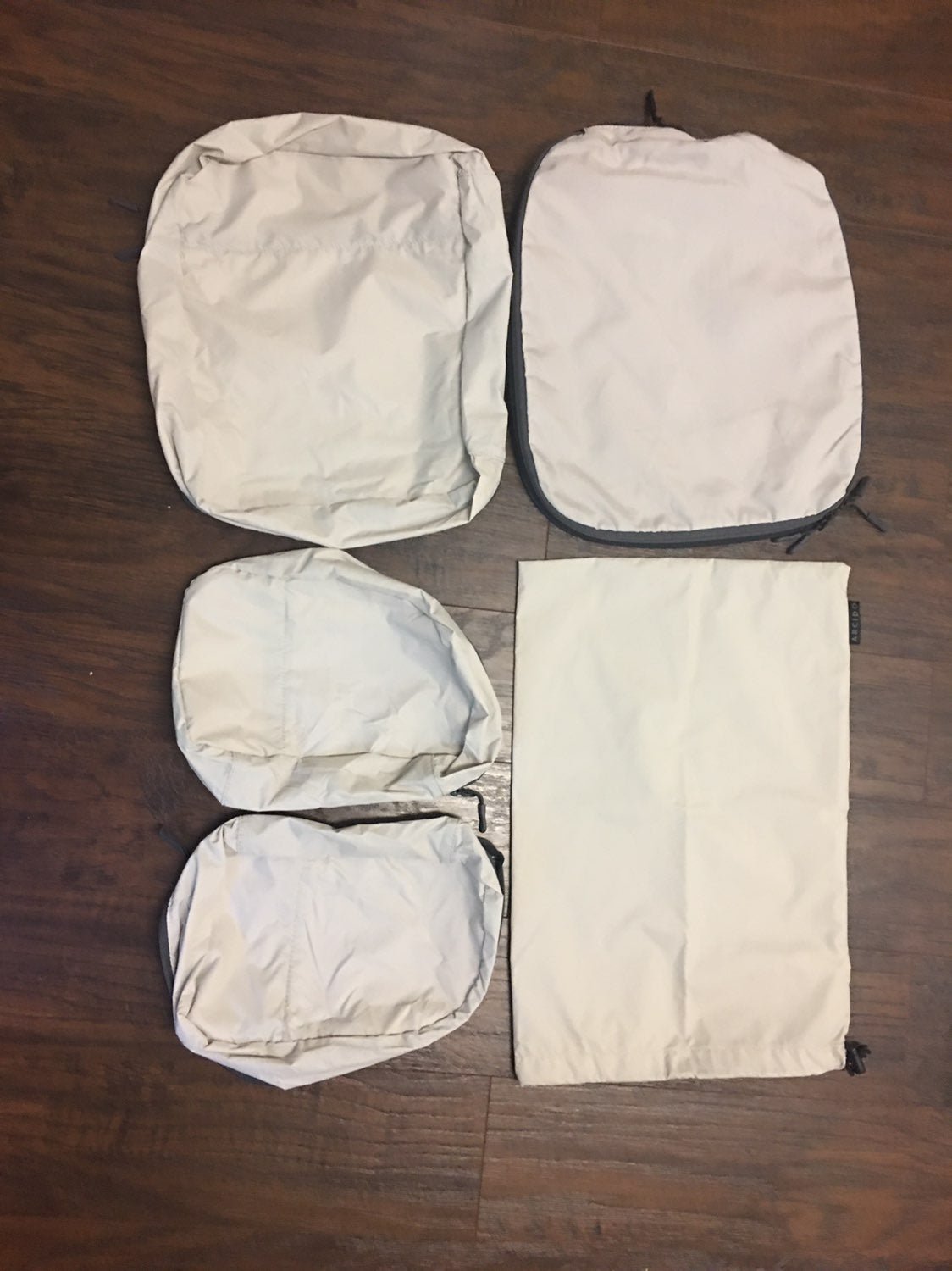 5pc- Arcido Travel packing organizer
