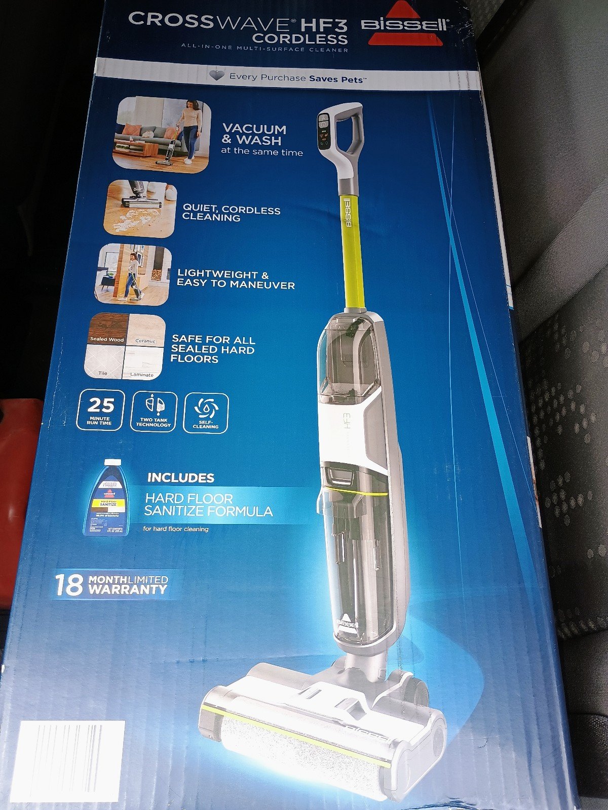 Bissell cross wave hf3 cordless