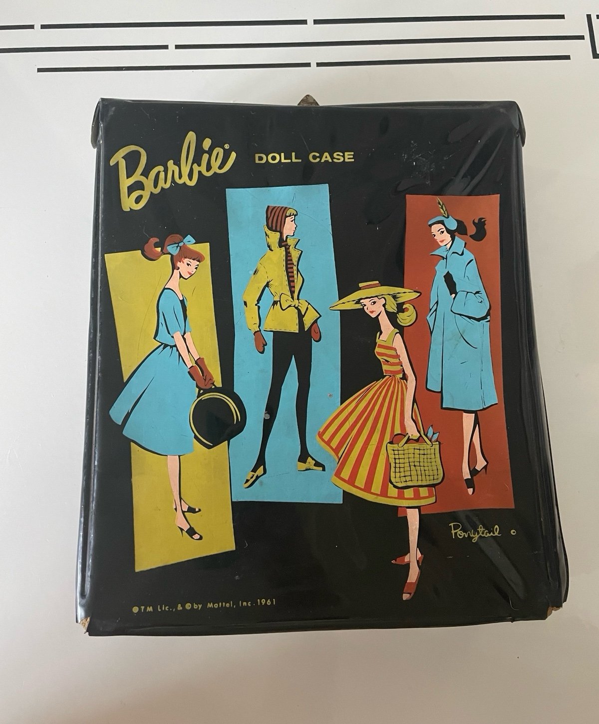 Vintage 60s Mod Barbie Doll Case