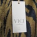 VICI COLLECTION Olive Zebra Print Balloon Sleeve Tie Waist Dress SZ S
