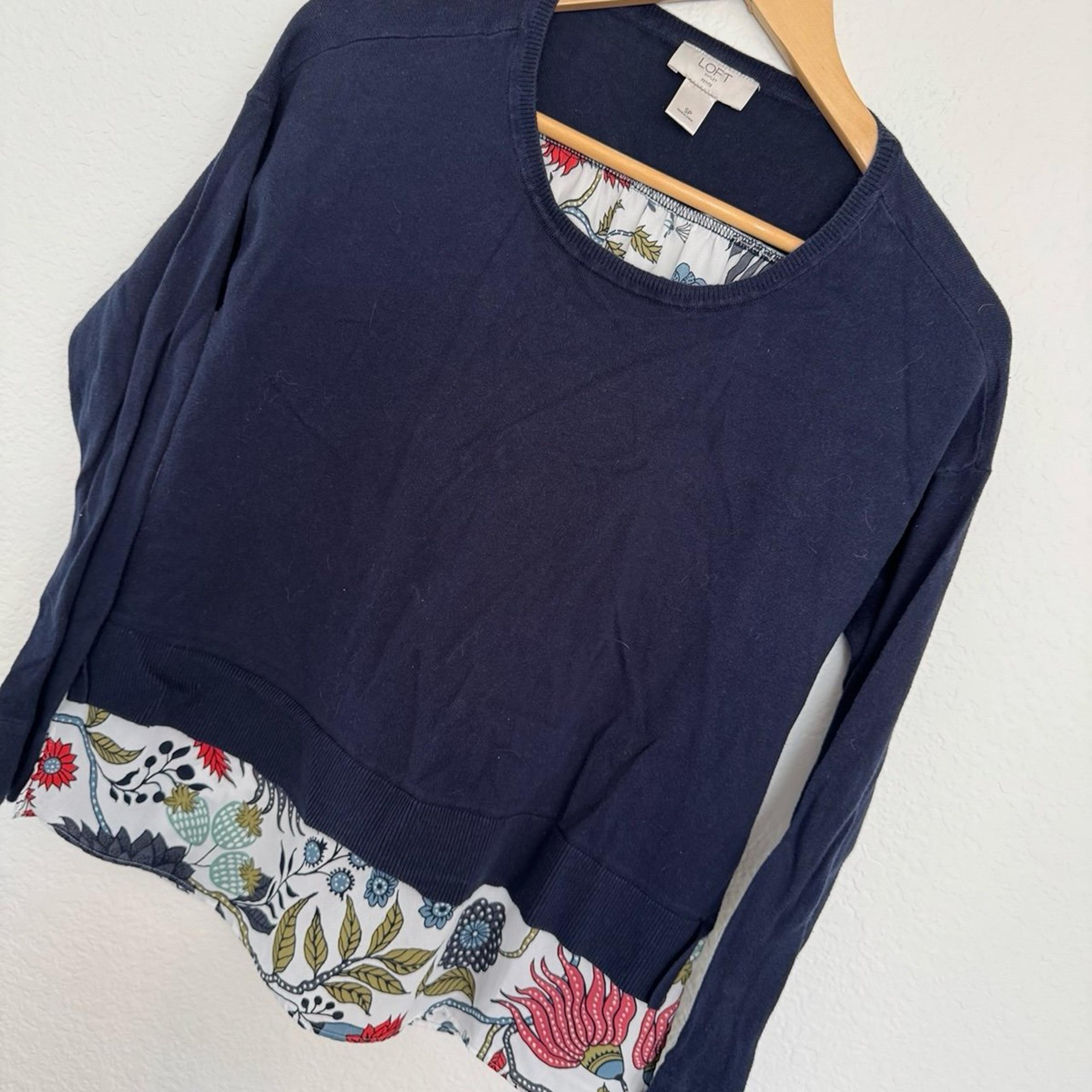 Loft Navy Sweater