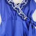 Becca by Rebecca Virtue Women's Scallop Trim Surplice One Piece Swimsuit Large