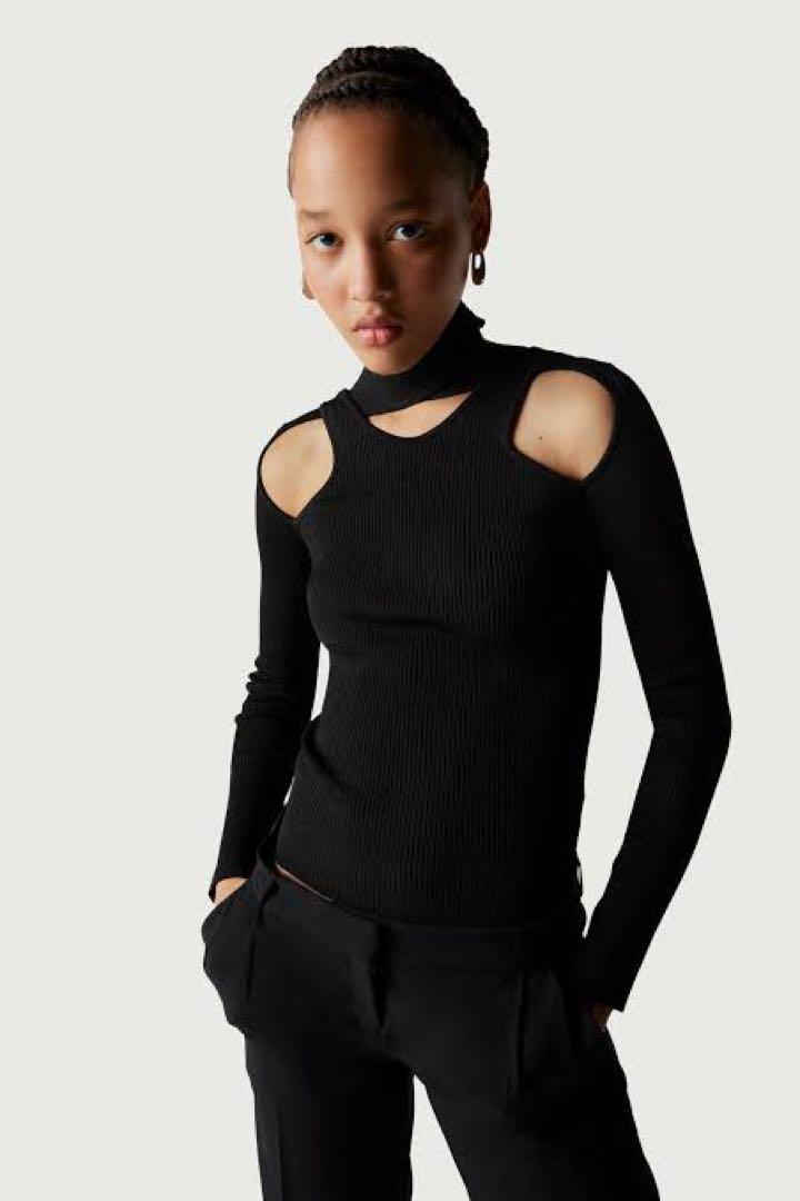 CUT-OUT KNIT JUMPER Coperni