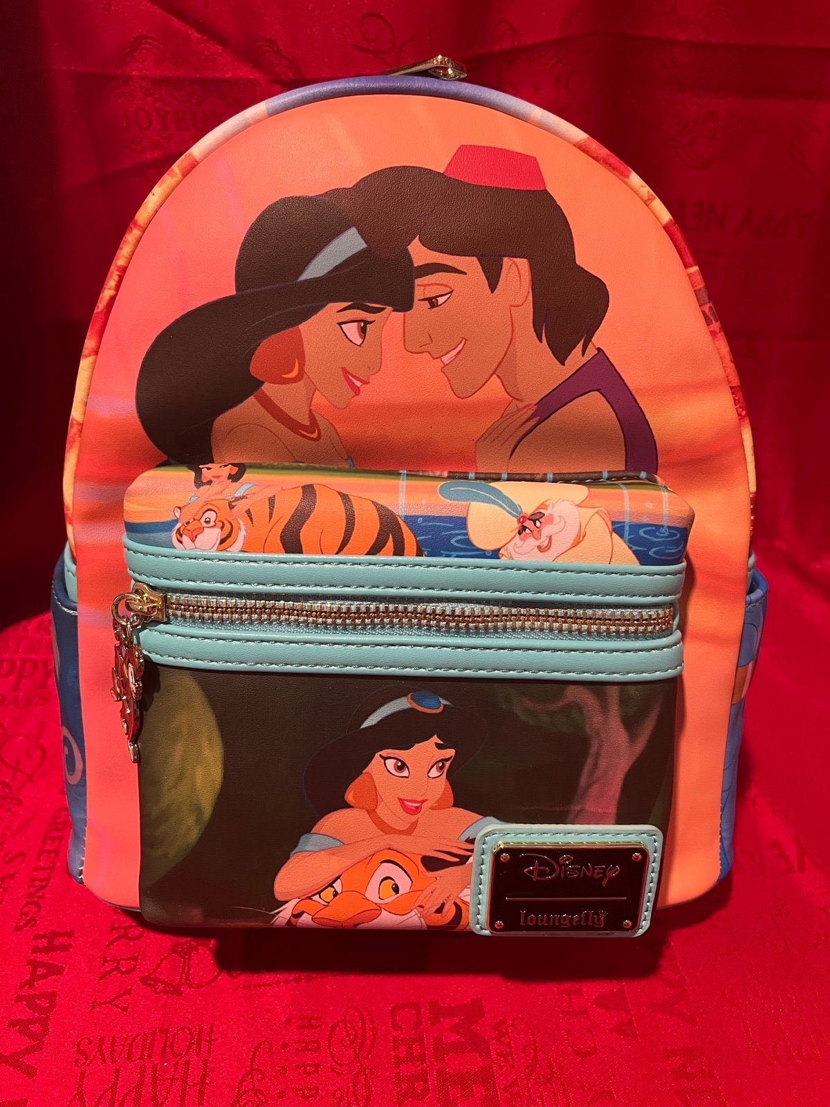 Loungefly Disney Jasmine Princess Series Mini Backpack