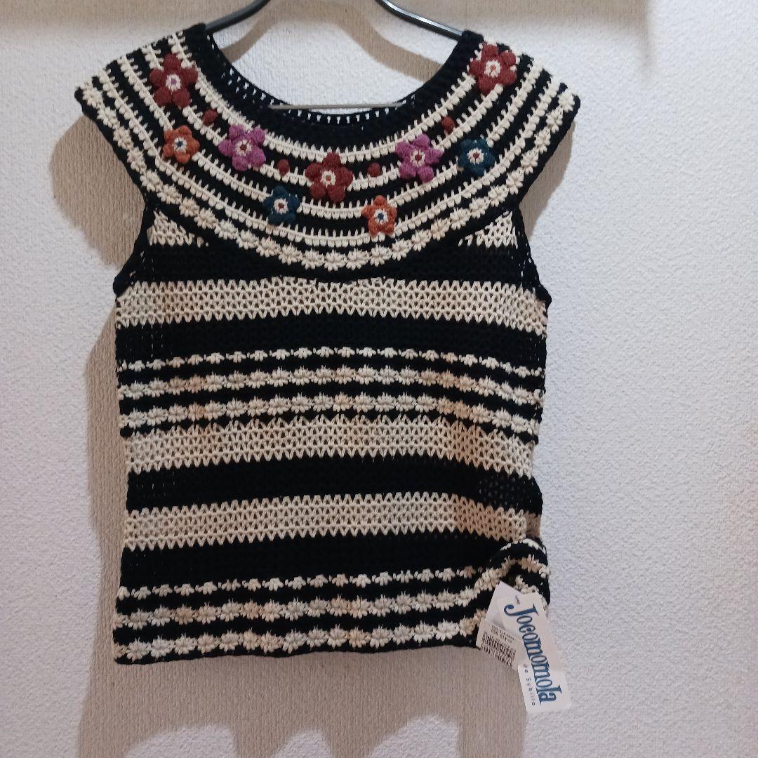 Jocomomola sleeveless new knit, size 40.