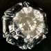 University of Iowa Seal Etched Crystal Bowl Vase Orrefors Orion Lars Hellsten