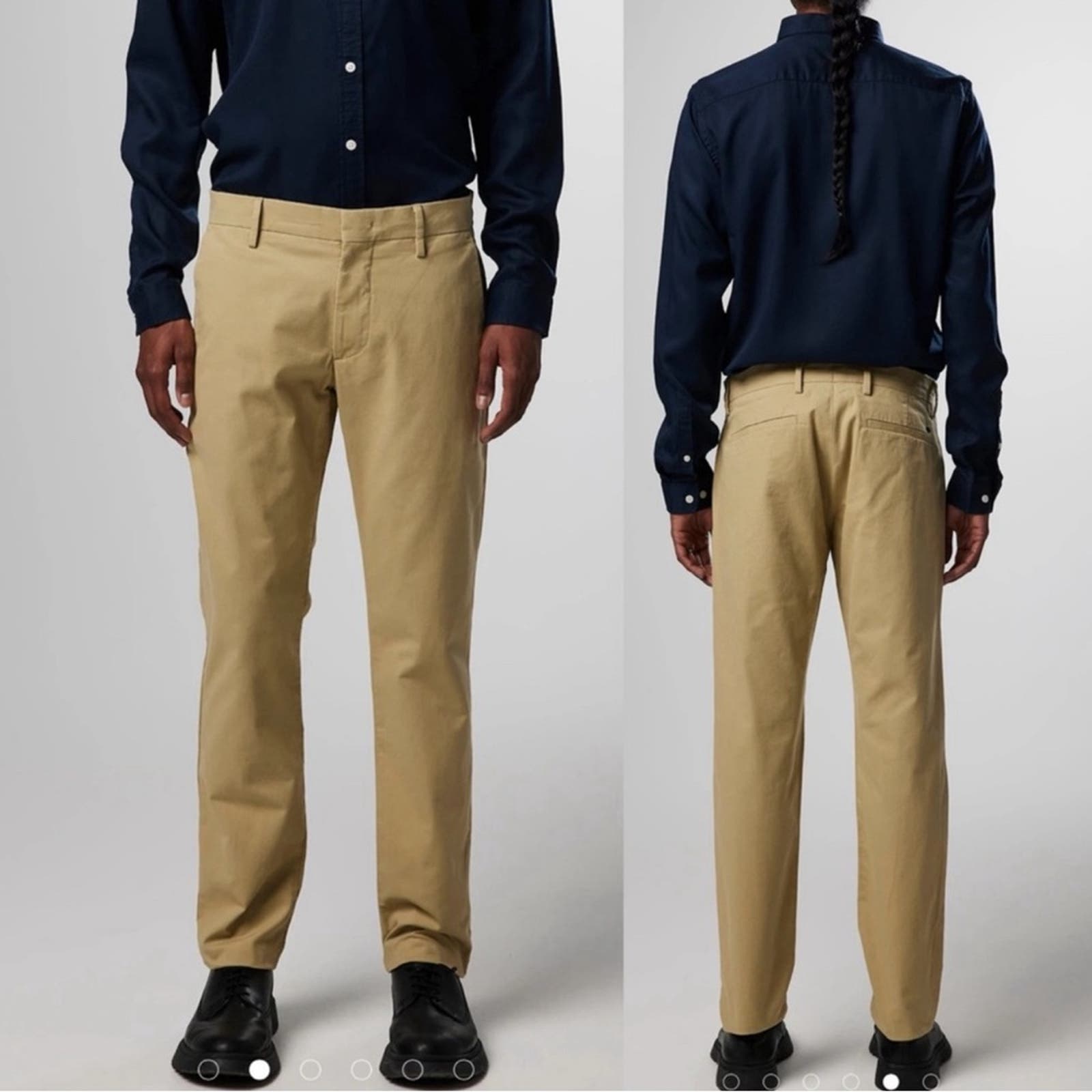 NN07 No Nationality Theo 1500 Lightweight Tailored Chino sz 33x32