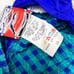 Jantzen Teal and Blue poly/nylon Gingham Size 10 Made in the USA