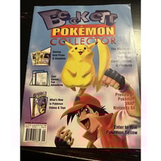 Beckett Pokemon Collector Sept 1999 Volume 1 Issue #1 Limited Edition Magazine
