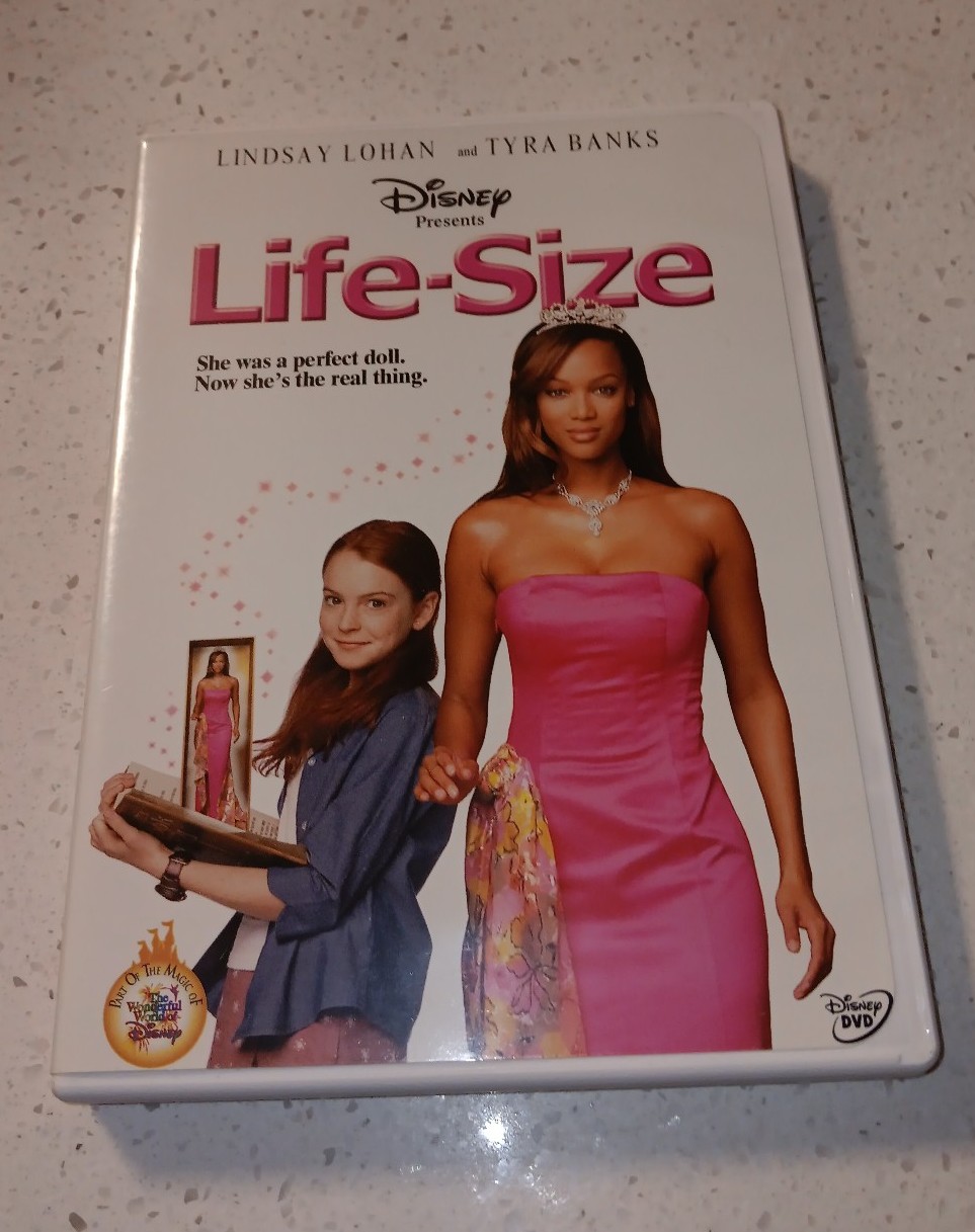 Disney Life Size (2000) Tyra Banks Lindsey Lohan DVD OOP HTF Rare