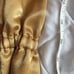 Vintage Elvis Presley “Puffy” Costume Shirt - Gold Satin Finish - Size 2XL