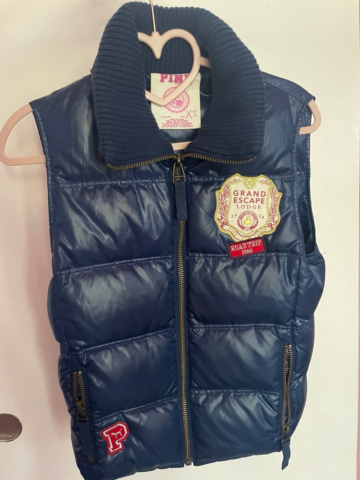 Rare Vintage Pink Puffer jacket