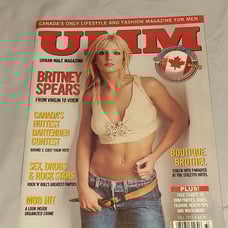 UMM canadian 2003 magazine Britney Spears COVER Capital Prophets TRISH Stratus