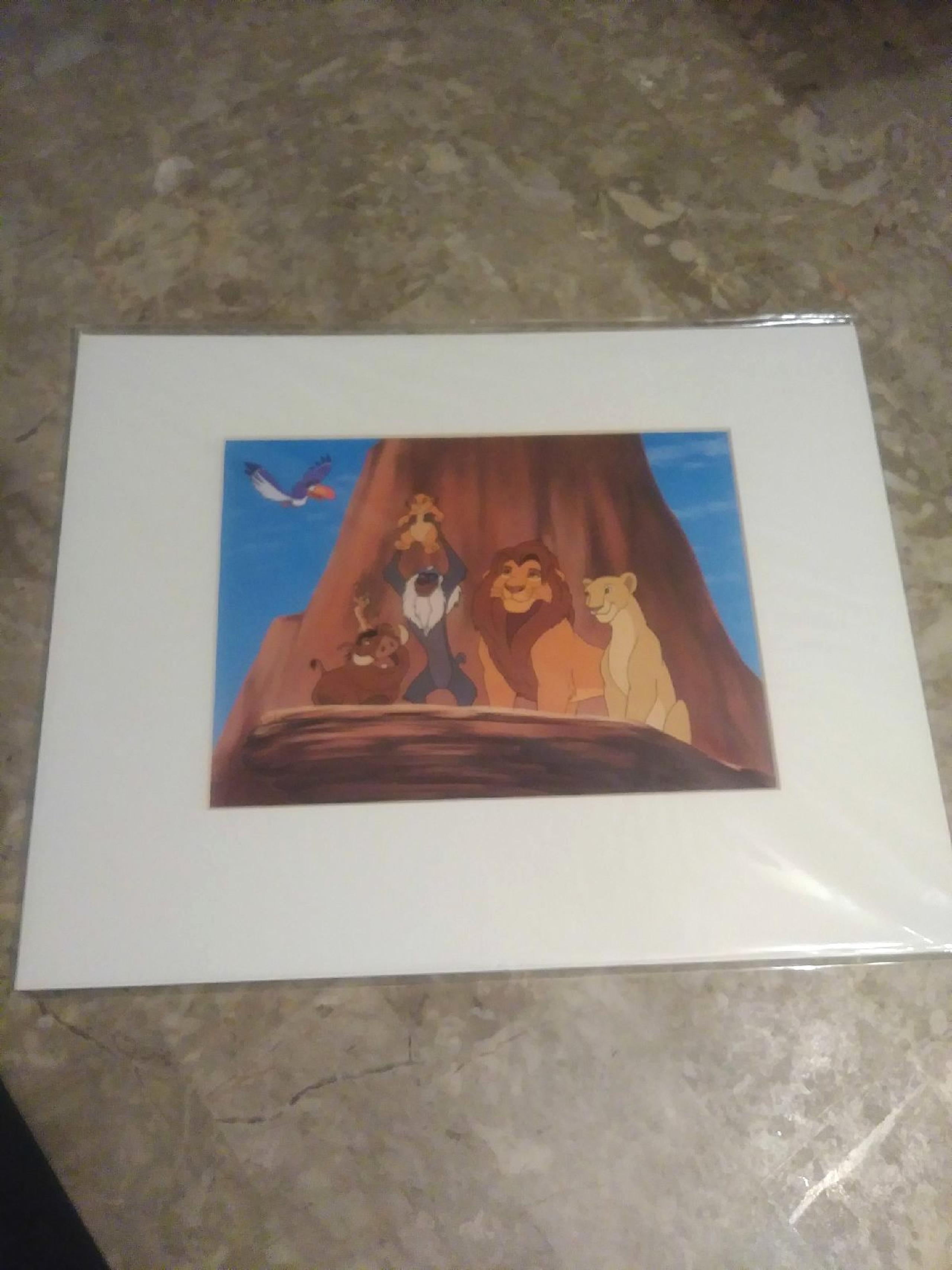 Disney Lion King lithograph