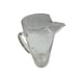 Vintage Morgantown Glass NORMANDIE Smoke Gray 10 Cocktail Pitcher