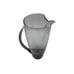 Vintage Morgantown Glass NORMANDIE Smoke Gray 10 Cocktail Pitcher